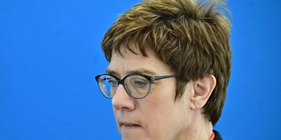 CDU-Chefin Annegret Kramp-Karrenbauer