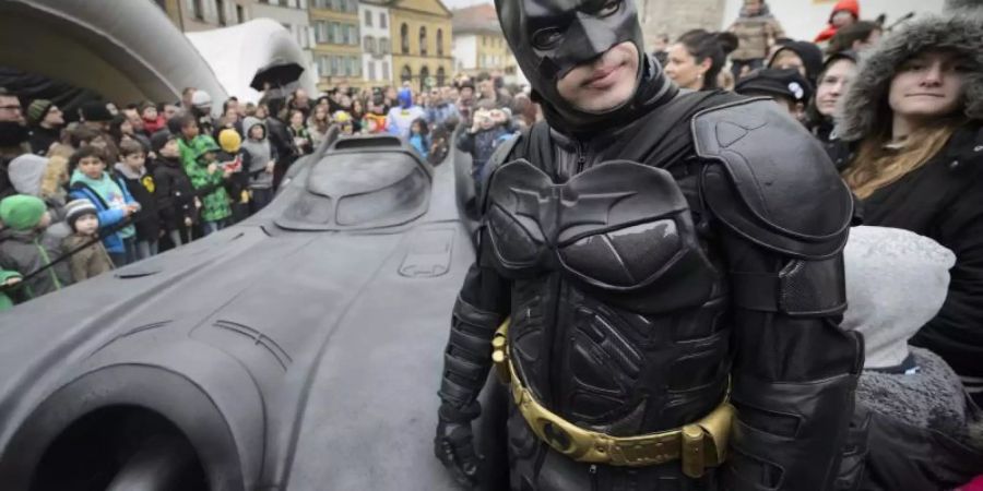 Batman wird 80 Jahre alt. Foto: Laurent Gillieron/Keystone