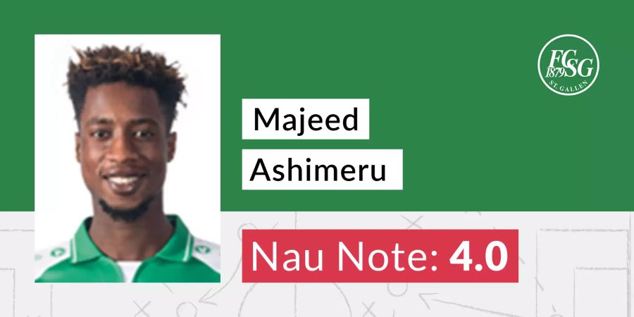 Ashimeru Majeed vom FC St. Gallen