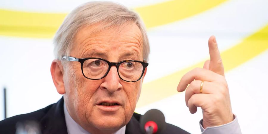 EU-Kommisionspräsident Juncker.