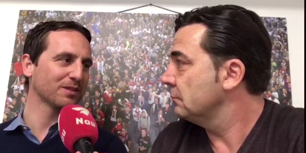 Besuch beim FC Aarau und Sportchef Sandro Burki