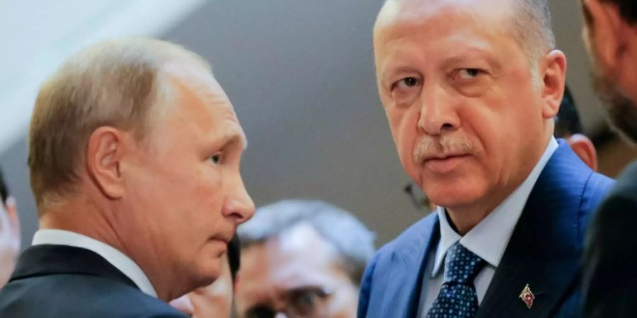 Putin empfängt Erdogan und Ruhani zu Syrien-Gipfel