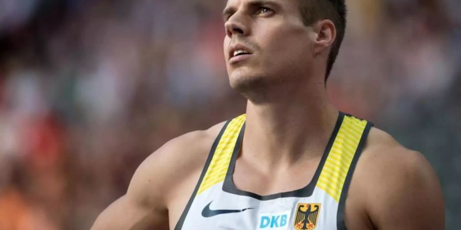 Muss seinen Start in Leipzig absagen: Sprinter Julian Reus. Foto: Sven Hoppe