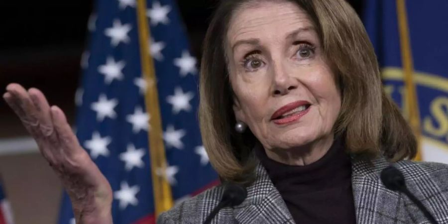 Nancy Pelosi kündigte für den 26. März eine Abstimmung an, um das Veto des Präsidenten zu überstimmen. Foto: J. Scott Applewhite/AP