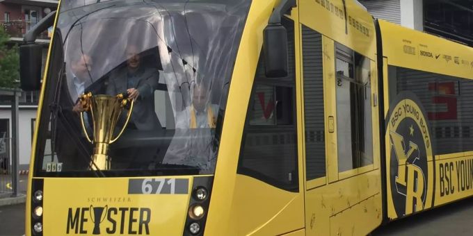 Auch nächste Saison - Bern bleibt YB-Meistertram erhalten