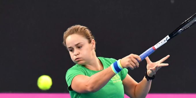 Ashleigh Barty führte Australien mit drei Siegen in den ersten Fed-Cup-Final seit 1993 Ashleigh Barty führte Australien mit drei Siegen in den ersten Fed-Cup-Final seit 1993