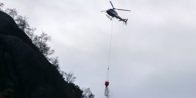 Waldbrände in Norwegen