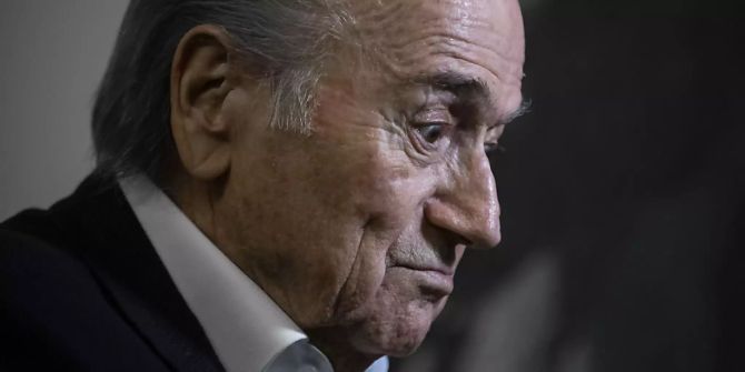 Sepp Blatter, ehemaliger Präsident des Weltfussballverbands Fifa