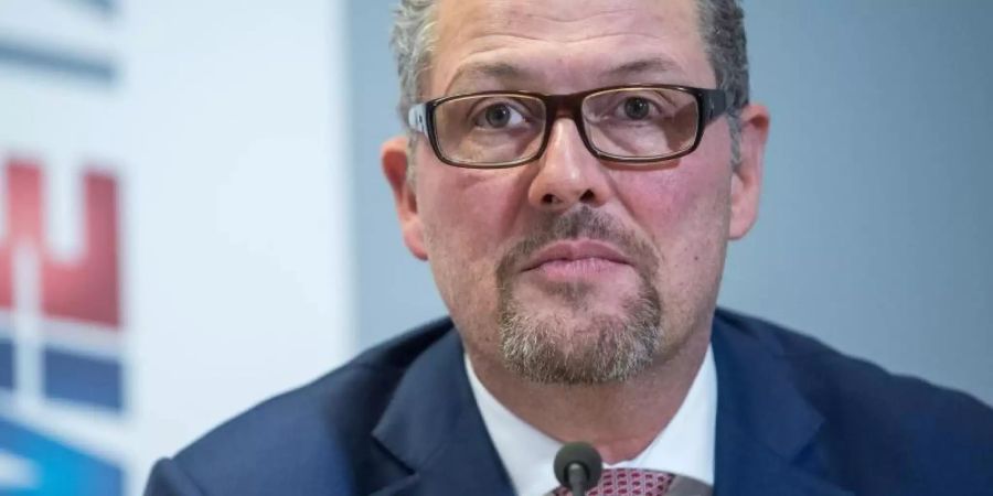 Rainer Dulger, Präsident von Gesamtmetall, hält seine Branche für «stark rezessionsgefährdet». Foto: Sebastian Gollnow/Archiv