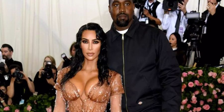 Kim Kardashian und Kanye West sind seit 5 Jahren miteinander verheiratet. Foto: Jennifer Graylock/PA Wire