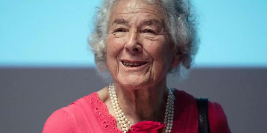 Judith Kerr, deutsch-britische Kinderbuchautorin, wurde 95 Jahre alt. Foto: Soeren Stache