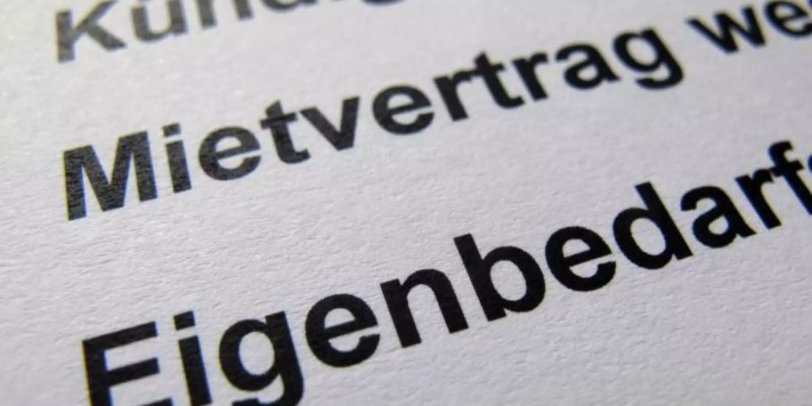 Mit Verweis auf Eigenbedarf ist es Vermietern möglich, Mietern zu kündigen. Es sei denn, der Mieter beruft sich auf einen Härtefall. Foto: Stephan Jansen
