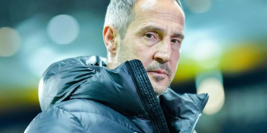 Trainer Adi Hütter sorgt mit Eintracht Frankfurt national und international für Furore. Foto: Uwe Anspach