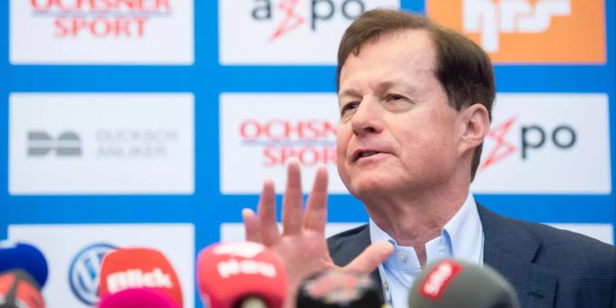 Stephan Rietiker (Präsident GC) ist ein Mann der Tat. Stephan Rietiker Präsident GC