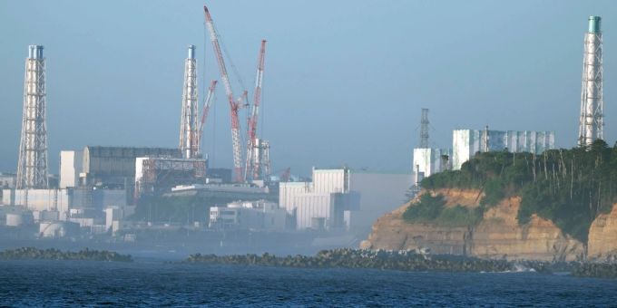 Das Kernkraftwerk Fukushima Daiichi. fukushima china