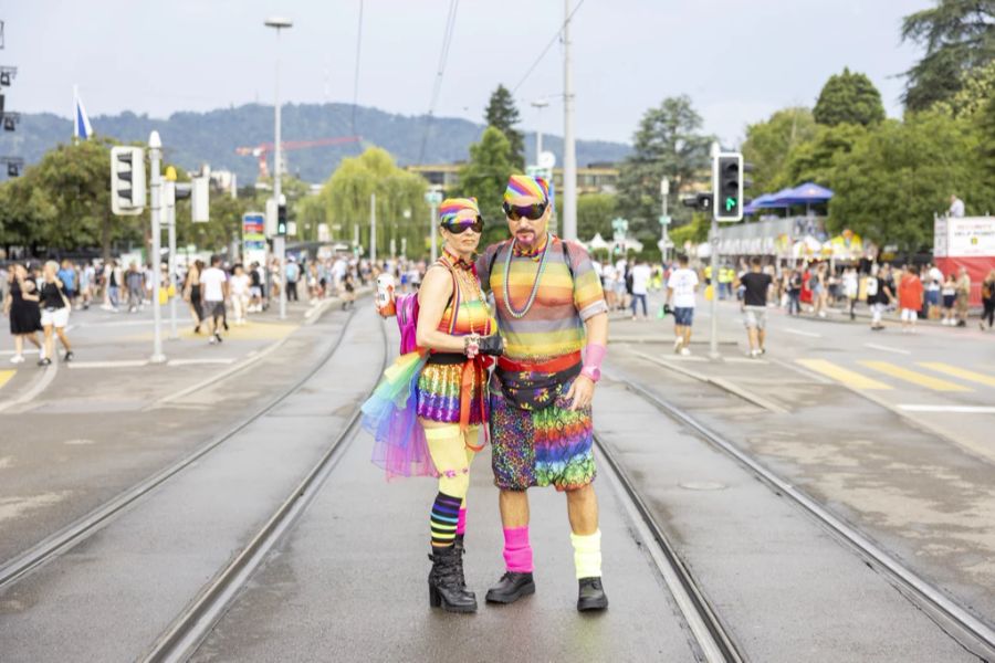 Am Samstag standen Liebe, Toleranz und Frieden im Vordergrund.