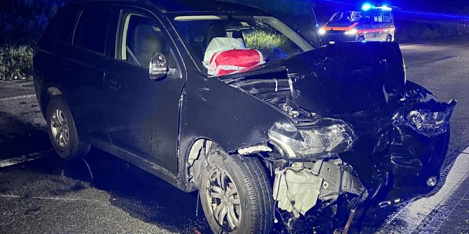 Auffahrunfall auf A13