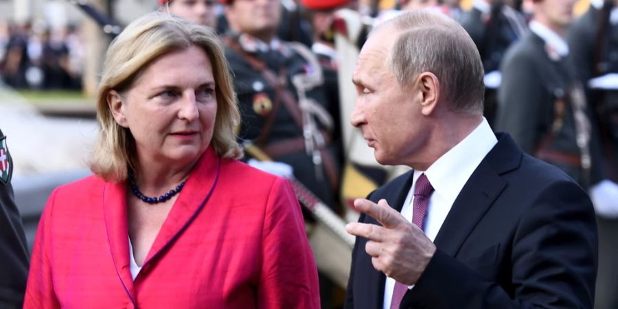 Karin Kneissl Wladimir Putin