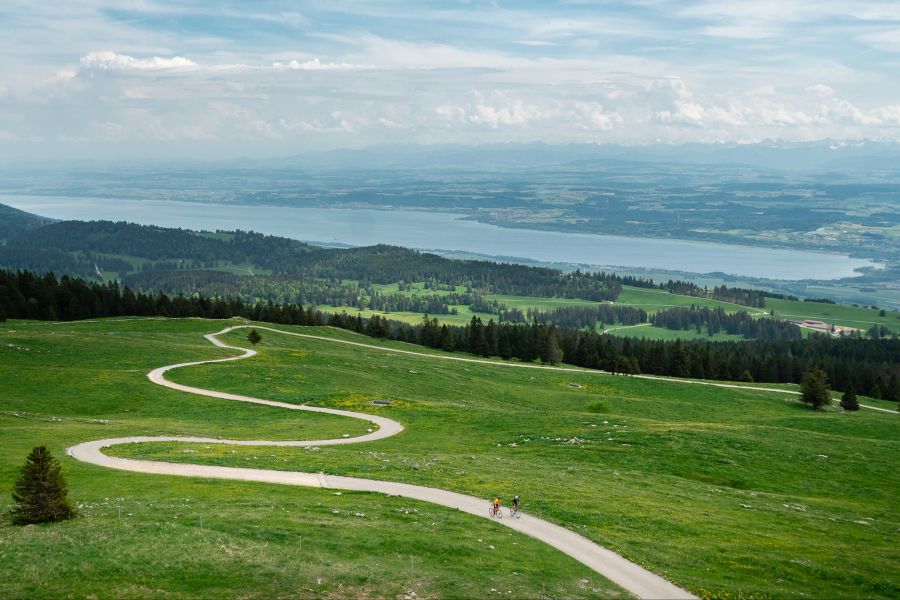 Velo mit Ausblick