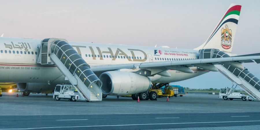 Etihad Airways Flugzeug