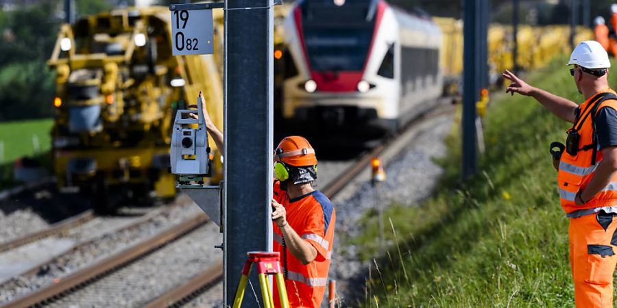 Der Investitionsbedarf für den Schienenverkehr an sich war in der Ständeratsdebatte unbestritten. (Themenbild)
