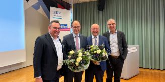 Politik - FDP St. Gallen nominiert für die Gesamterneuerungswahlen 2024 Politik - FDP St. Gallen nominiert für die Gesamterneuerungswahlen 2024