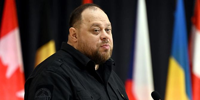 Ukrainischer Parlamentspräsident Ruslan Stefantschuk