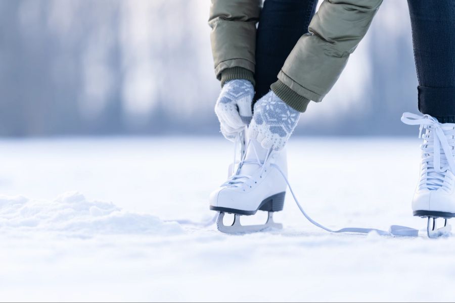 Schlittschuhlaufen, Sport, Winter