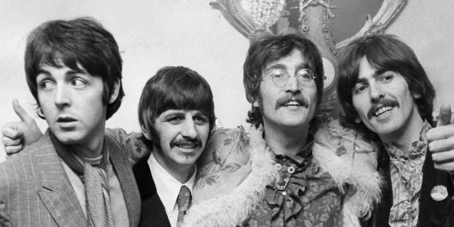Die Beatles - hier im Jahr 1969 - waren Paul McCartney, Ringo Starr, John Lennon und George Harrison (v.l.n.r.)