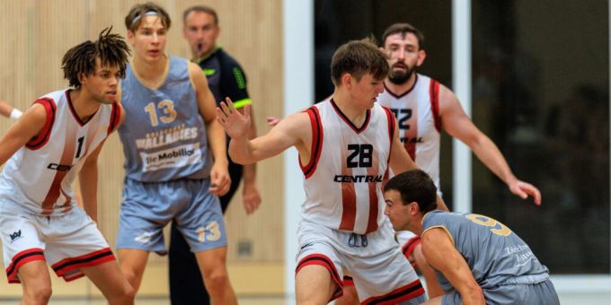 Die Goldcoast Wallabies siegen gegen Fribourg Olympic U23 mit 83:67