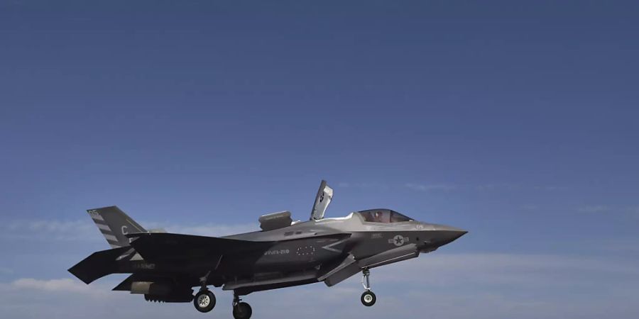 Der Tarnkappen-Jet F-35 soll das Verteidigungsdepartement VBS gemäss Medienangaben überzeugt haben. (Archivbild)