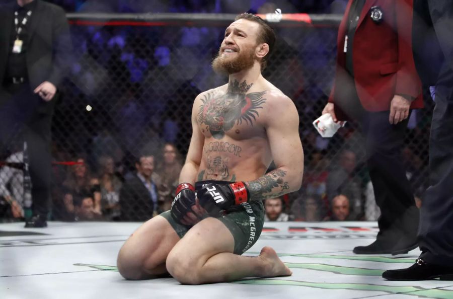 Der Super-Verdiener: Conor McGregor liegt im Forbes-Ranking der bestbezahlten Sportler mit rund 165 Millionen Franken auf Rang eins.