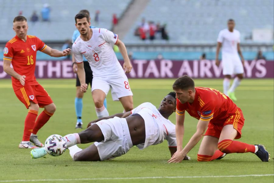 Die Schweiz lässt zum Auftakt der Euro 2020 gegen Wales Punkte liegen.