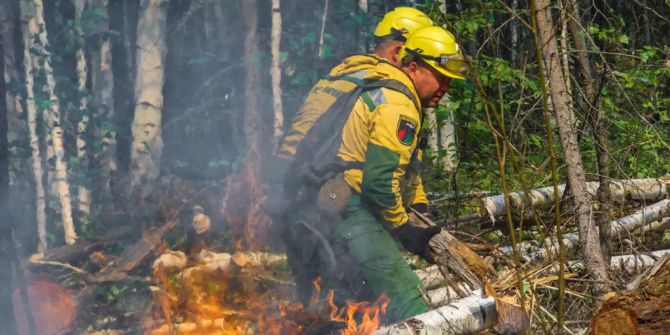 Feuerwehrkräfte russland