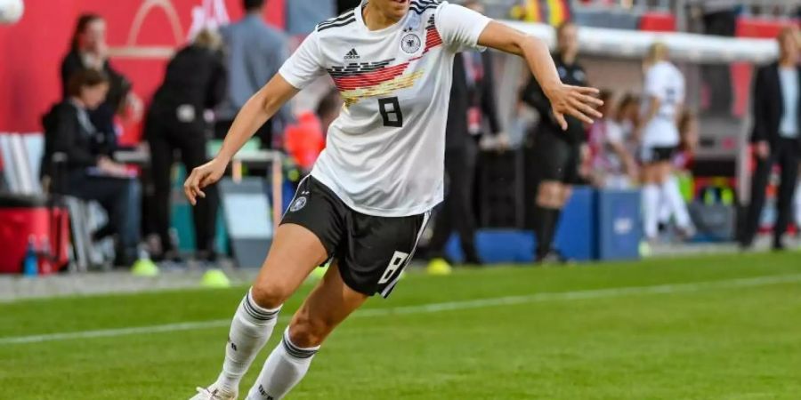 Spielt nicht mehr für Deutschland: Lena Goessling. Foto: Armin Weigel