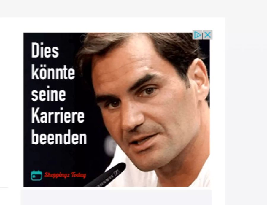 Roger Federer Werbung Canon