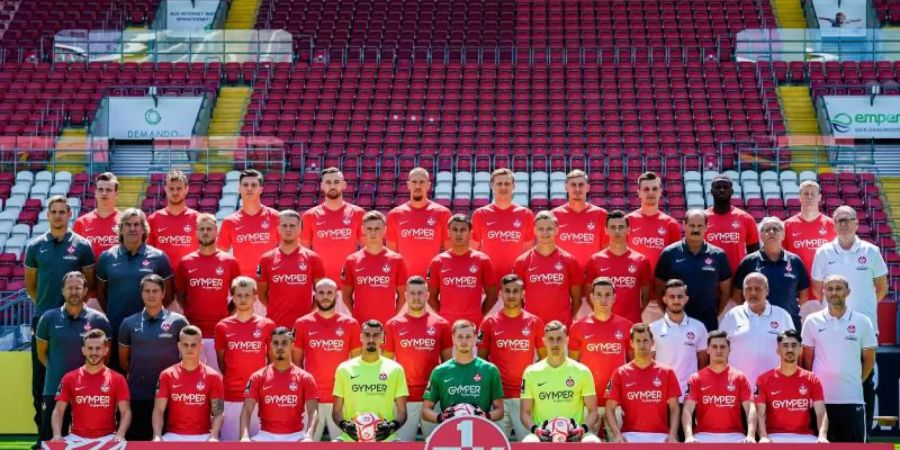 Der 1. FC Kaiserslautern startet gegen die SpVgg Unterhaching in die neue Saison. Foto: Uwe Anspach