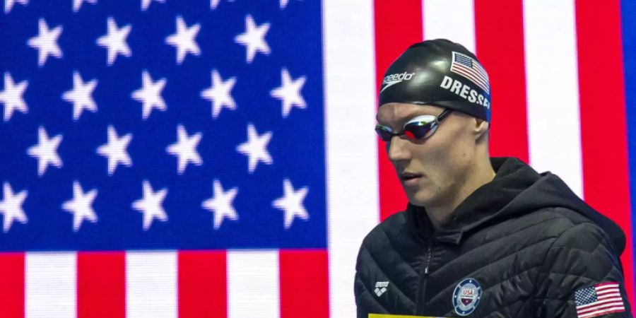 Caeleb Dressel gewann in Gwangju sechs Gold- und zwei Silbermedaillen