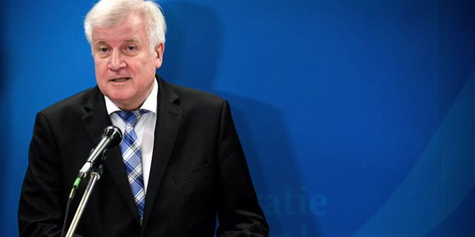 Horst Seehofer Grenzen Politik