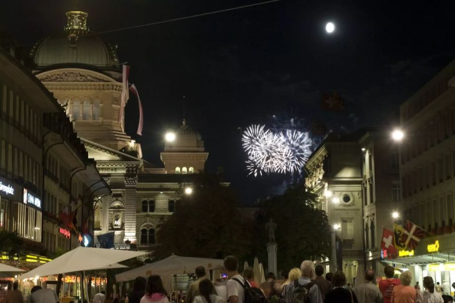 1. August Feuerwerk Gurten