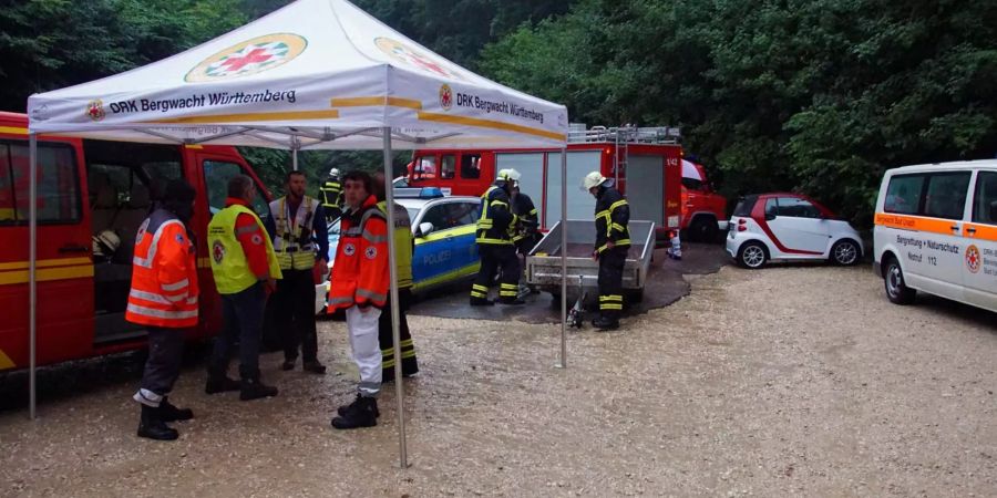 Höhle Falkenstein Rettung