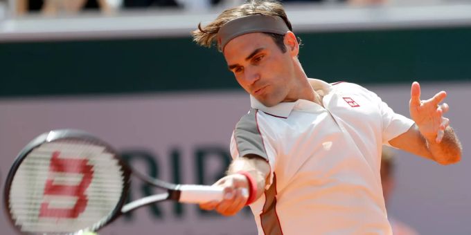 Roger Federer bestreitet am Mittag den Achtelfinal beim French Open. Roger Federer