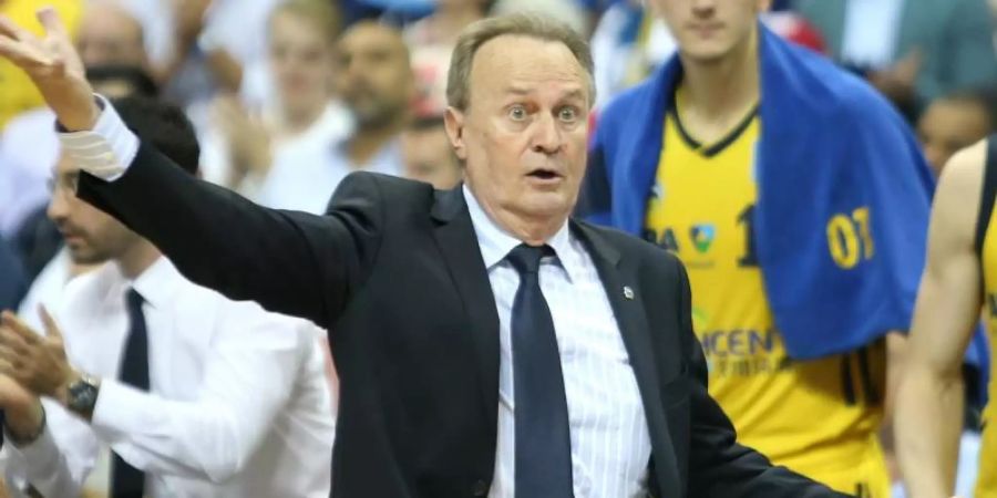Bleibt weiter Trainer von ALBA Berlin: Aito Garcia Reneses. Foto: Andreas Gora