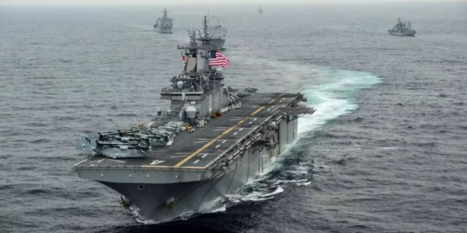 US-Kriegsschiff «USS-Boxer» US-Kriegsschiff «USS-Boxer»