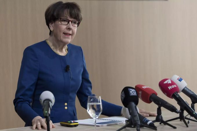 Auch Post-Chefin Susanne Ruoff demissionierte im Zuge der Postauto-Affäre am 10. Juni 2018. Sie übernehme die Gesamtverantwortung, sagte sie damals. Postauto Affäre
