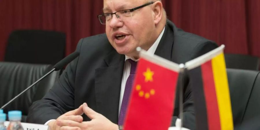 Spricht über die Zusammenkunft mit Ren Zhengfei von einem «ganz normalen Treffen»: Peter Altmaier. Foto: Olli Geibel