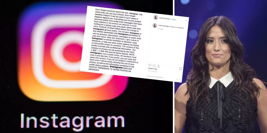 Melanie Winiger Instagram Hoax