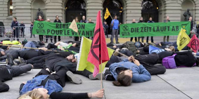 bundesplatz klimaaktivisten bern