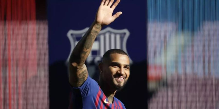 Kevin-Prince Boateng wechselt nach Florenz. Foto: Emilio Morenatti/AP