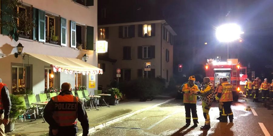 Schwerverletzter Mann bei Wohnungsbrand